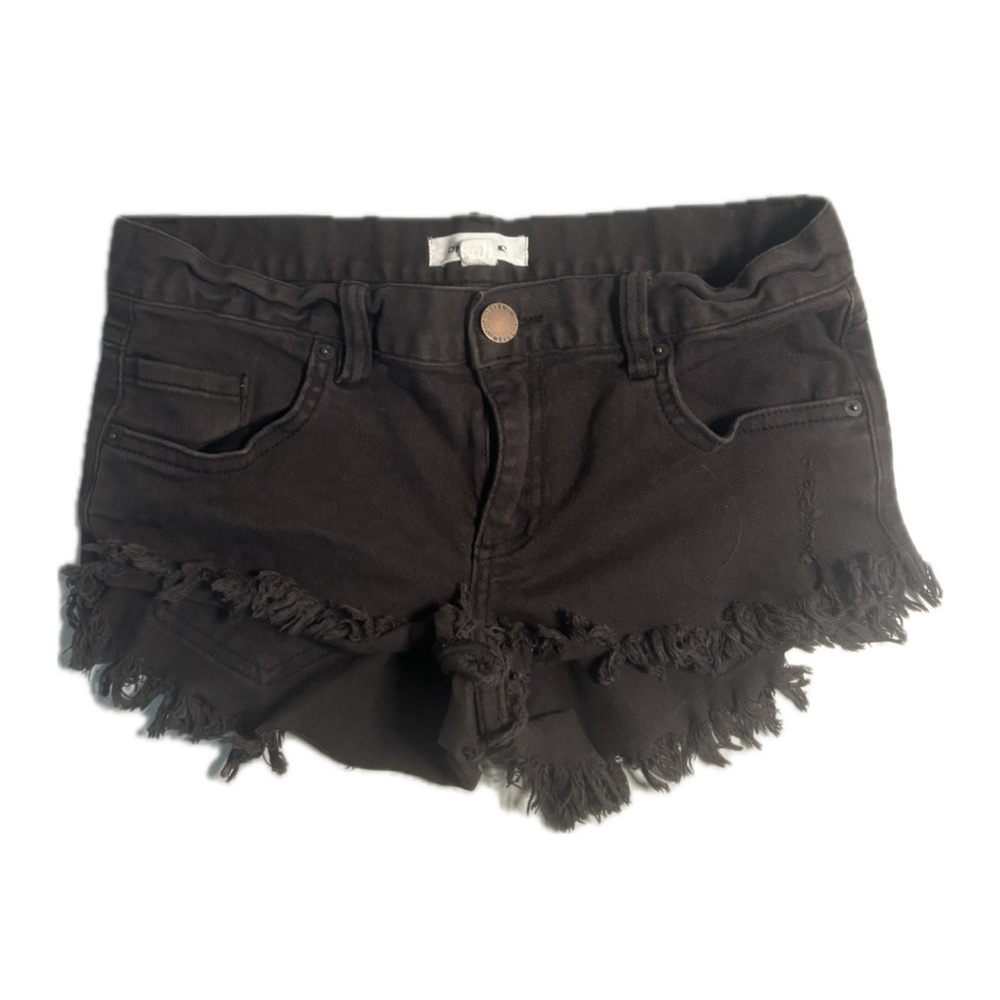 Size 27 Black O’Neil Bowie Jean Shorts Women